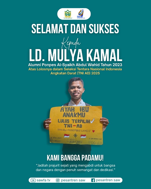 Lulus Seleksi TNI Angkatan Darat